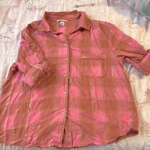 Victorias Secret bottom down shirt
